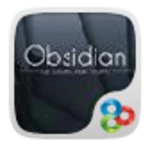 obsidian go launcher theme android application logo